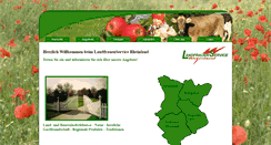 Desktop Screenshot of landfrauenservice-rheinland.de